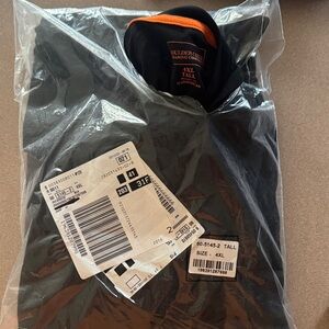 Black and Orange Hoodie - 4XL Tall